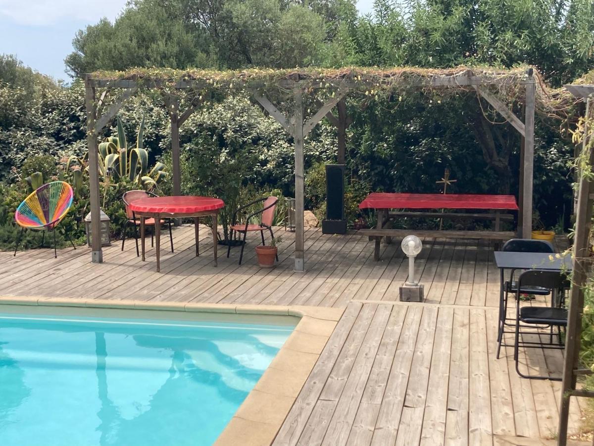 B&B Macchia Verdata Avec Piscine Monacia-d'Aullene Exteriör bild