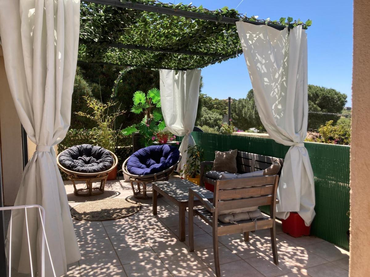 B&B Macchia Verdata Avec Piscine Monacia-d'Aullene Exteriör bild